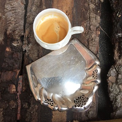 Совок для стола мельхиор 