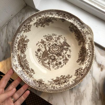 Салатник большой 26 см Rorstrand фарфор Швеция fasan