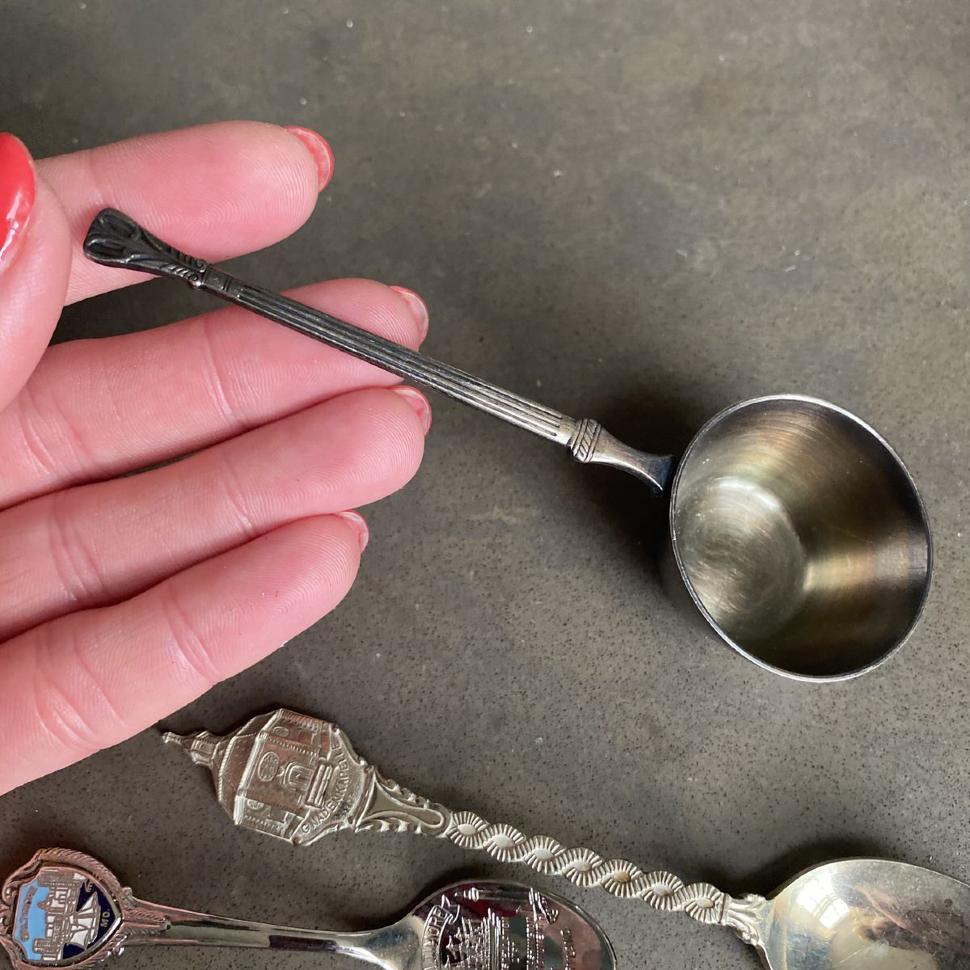 Ложка для кофе 12 см мельхиор