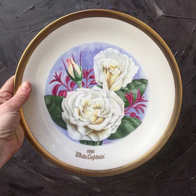 Тарелка коллекционная номерная UhiteLightnin