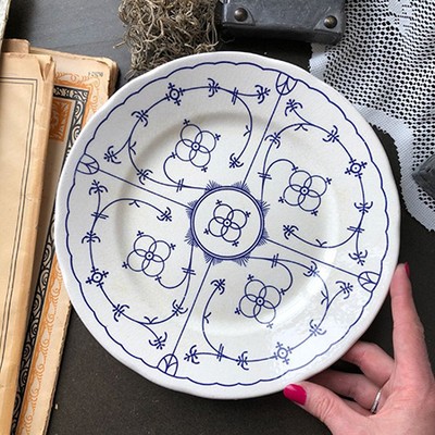 Тарелка Indisch Blau 24 см Англия