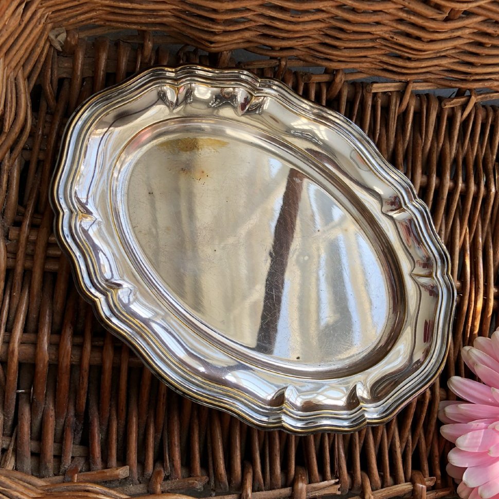 Блюдо овальное малое