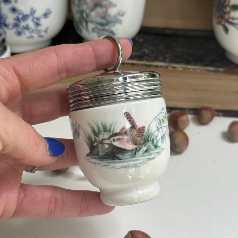 Кодлер на 1 яйцо Royal Worcester Птицы Англия