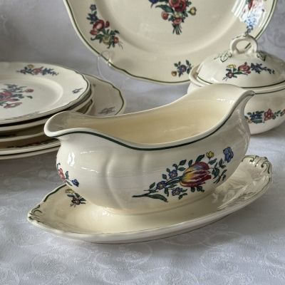 Соусник на блюде Alt Strassburg ВиллеройБох 400 мл фарфор Германия 