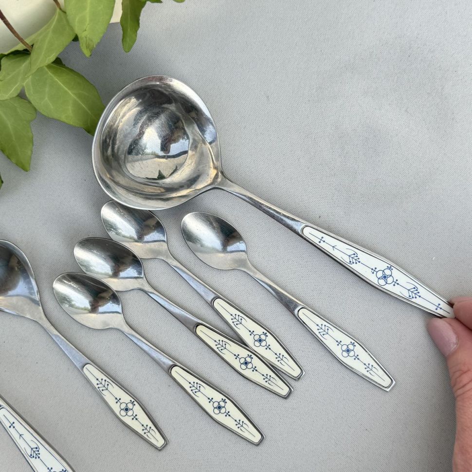 Половник соусник Indish Blau 18 см сталь 