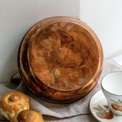 Форма для выпечки 21 см медь