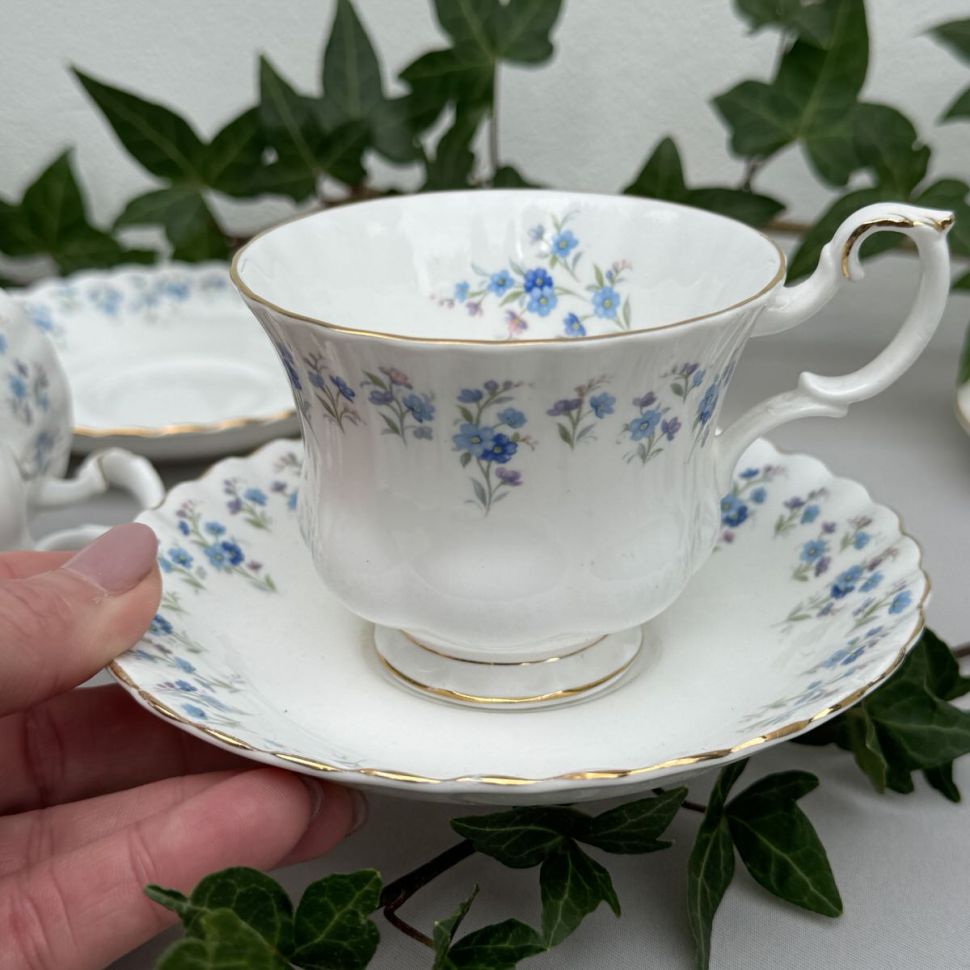 Чайная пара Royal Albert Memory Lane 200 мл Англия 