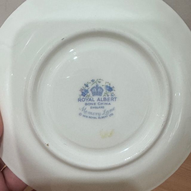 Чайная пара Royal Albert Memory Lane 200 мл Англия 