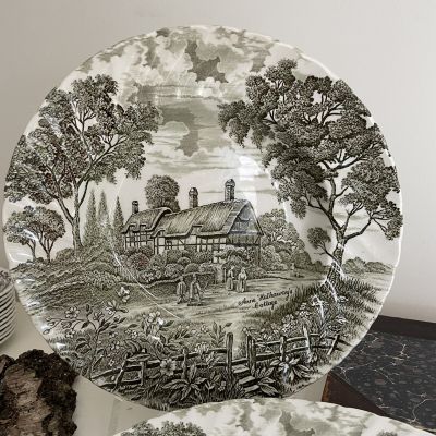 Тарелка глубокая 25 см Shakespeares Country Staffordshire Англия