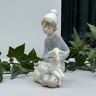 Статуэтка Lladro Мальчик с барашком 15 см Испания
