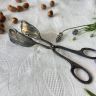 Щипцы для десерта 18 см серебрение патина