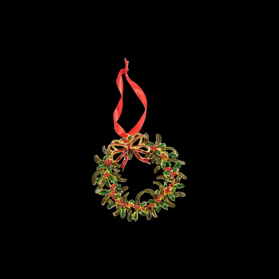 Подвес Венок ВиллеройБох Winter Collage 9 см 