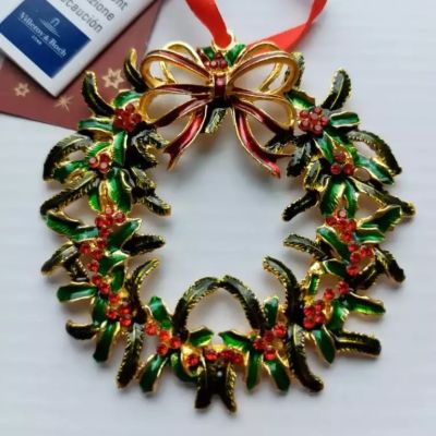 Подвес Венок ВиллеройБох Winter Collage 9 см 