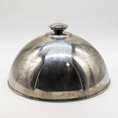 Купол для горячего блюда стальной