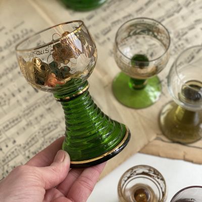 Бокал ремер 125 мл Виноград хрусталь