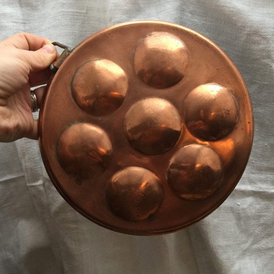 Форма для выпечки пончиков медь