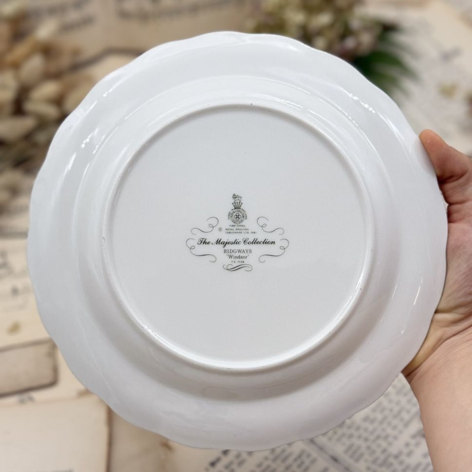 Тарелка Royal Doulton Ridgway Windsor 22 см Англия 
