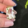 Наперсток Розы 3 см латунь эмаль Нидерланды