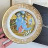Тарелка Franklin Porcelain Сказки Золушка 1978 г. W.Germany 