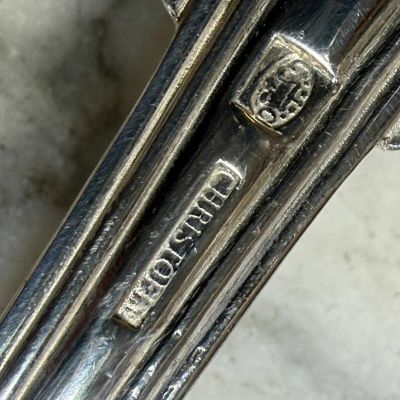 Половник Christofle 33 см серебрение Франция конец XIX в.