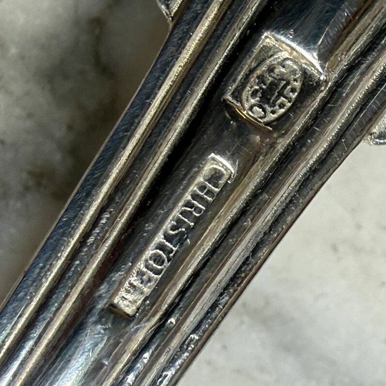 Половник Christofle 33 см серебрение Франция конец XIX в.