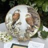 Тарелка Franklin Porcelain Птицы 23 см фарфор Франция 1984 г