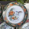 Тарелка Franklin Mint Royal Doulton Фиолетовокоронный колибри 21 см фарфор Англия