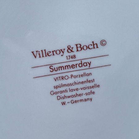 Тарелка ВиллеройБох Summerday 24 см Германия