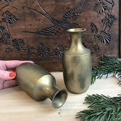 Ваза латунная малая, Голландия