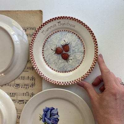 Тарелка 17 см фарфор Summer Sweetness