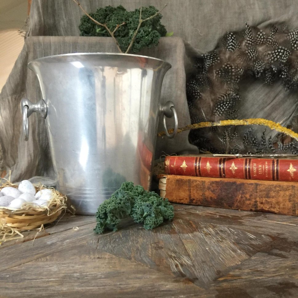 Ведро для охлаждения игристых вин алюминий