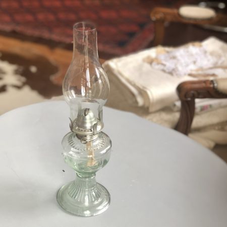 Лампа масляная с колбой стекло