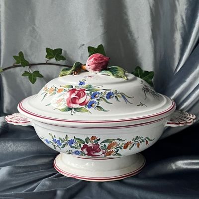 Террин 1,2 л ручная роспись Франция