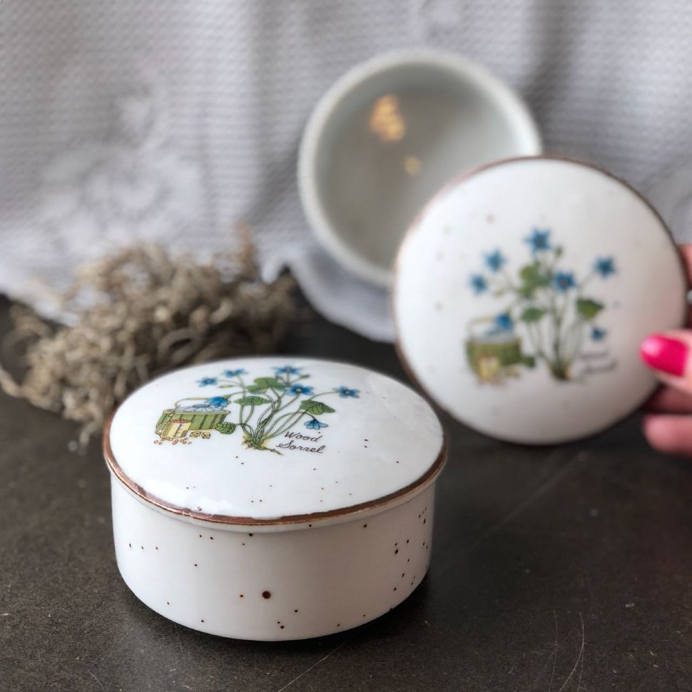 Банка для хранения с крышкой Wood Sorrel - Кислица