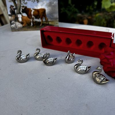 Подставка сервировочная для именной карточки Лебедь 2,5 см