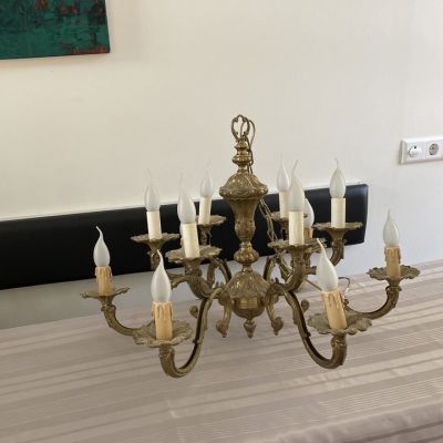 Люстра 80х99 см огромная в классическом стиле