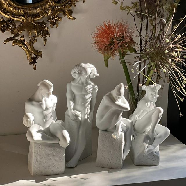 Статуэтка Aries Знаки Зодиака Royal Copenhagen фарфор уценка