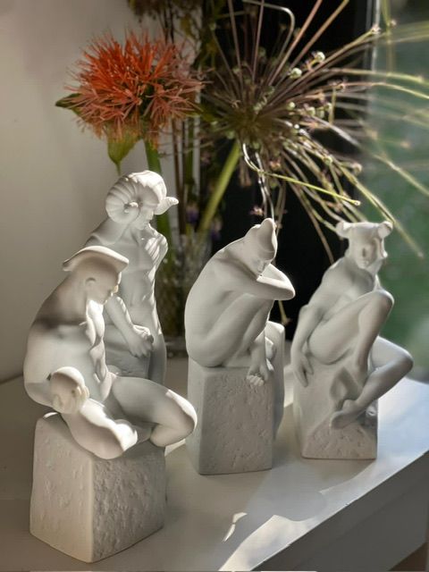 Статуэтка Aries Знаки Зодиака Royal Copenhagen фарфор уценка