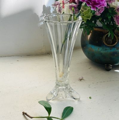 Ваза 15 см хрустальное стекло