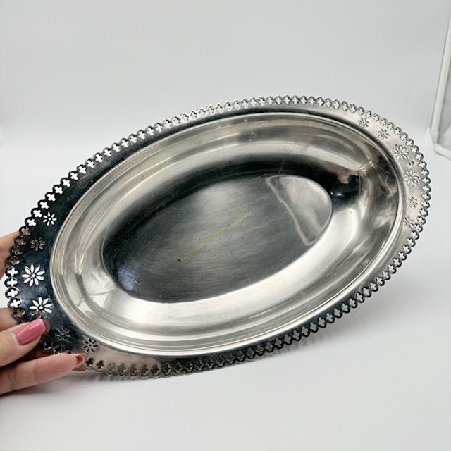 Блюдо овальное 35 см сталь Франция