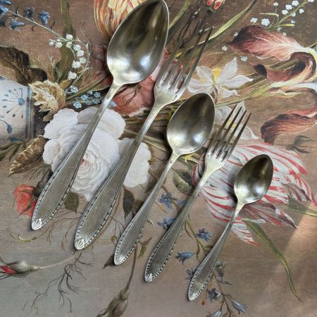 Половник Christofle 33 см серебрение Франция конец 19 века