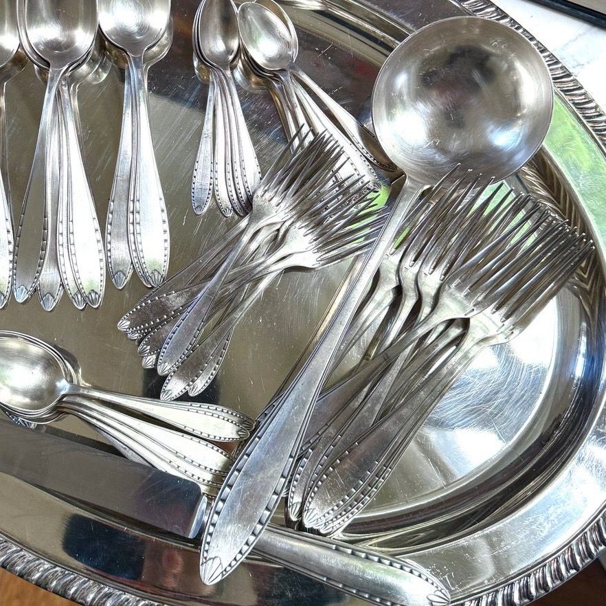 Половник Christofle 33 см серебрение Франция конец 19 века