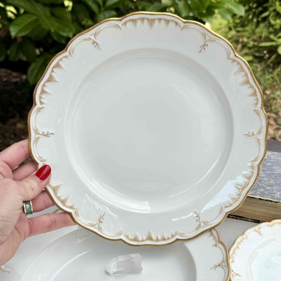 Тарелка столовая KPM  25 см фарфор Германия