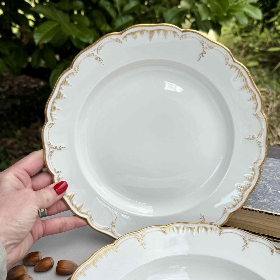 Тарелка столовая KPM  25 см фарфор Германия