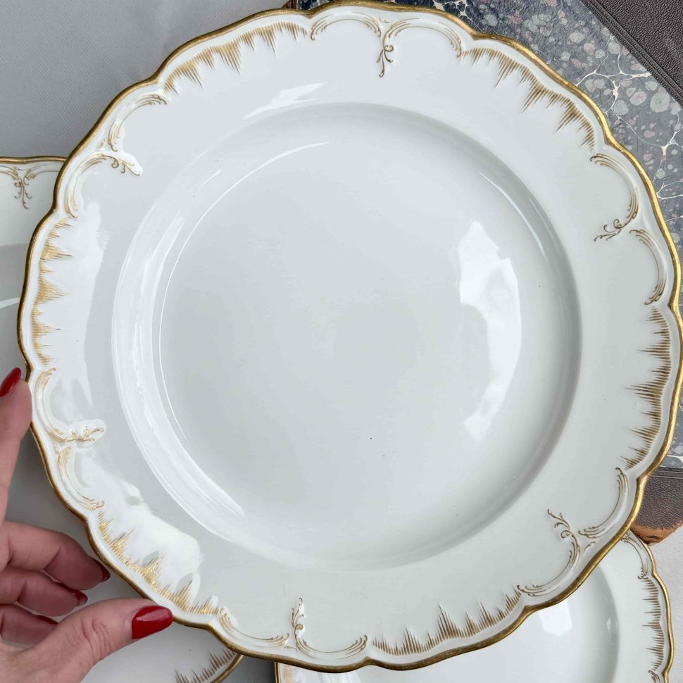 Тарелка столовая KPM  25 см фарфор Германия