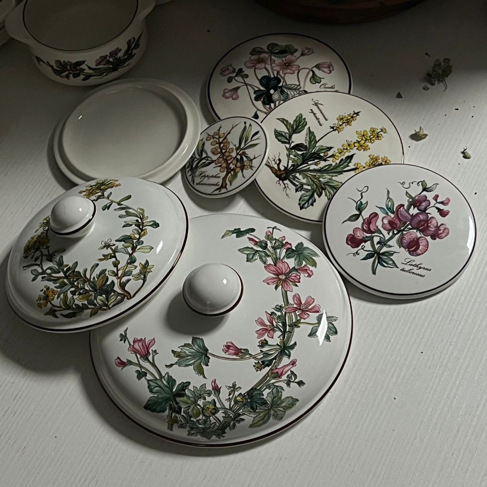 Крышка круглая для шкатулки Botanica ВиллеройБох 12 см 