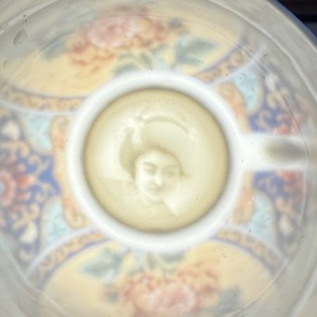 Чайное трио Лотос 150 мл фарфор Япония   