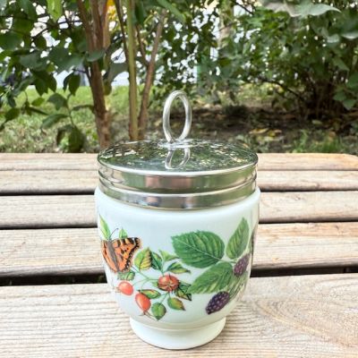 Кодлер на 2 яйца Royal Worcester Садовые ягоды Англия 