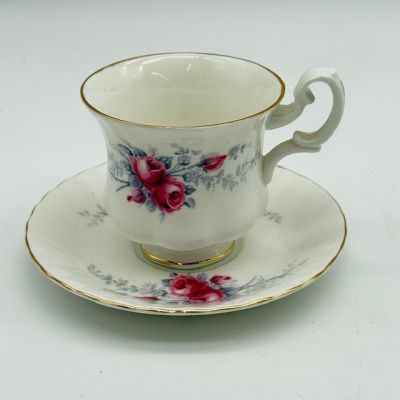 Кофейная пара Royal Albert Роза 130 мл Англия
