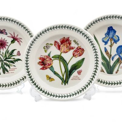 Тарелка Portmeirion Botanic Garden Pink Parrot Tulip 22 см Портмерион Англия